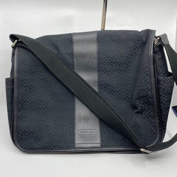 COACH Black Fabric Crossbody Bag - Picture 2 of 14